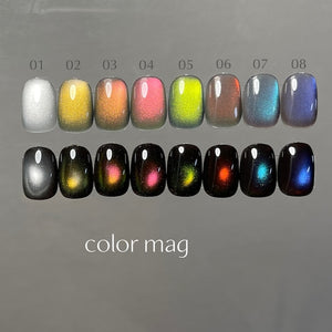 Cleto Color Mag Collection - 8 Magnetic Color Set