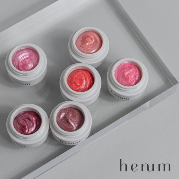 Henum Gloss Paste Gel Collection #3 - 6 Color Set