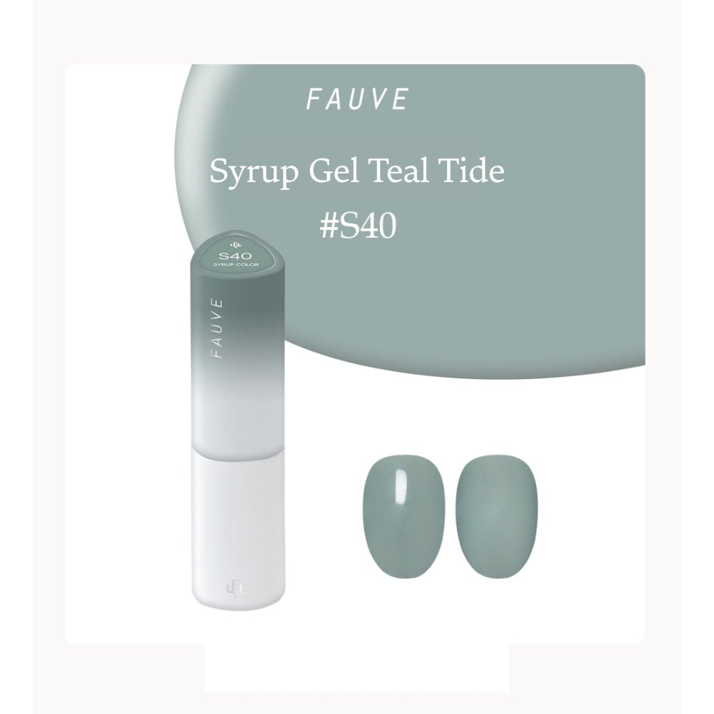 Fauve Syrup Gel Teal Tide S40