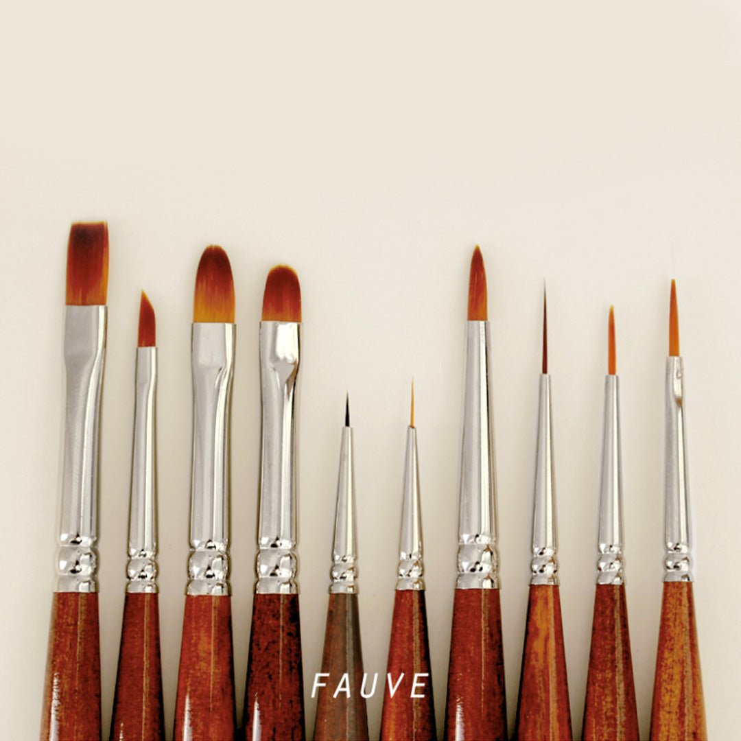 Fauve 11-Piece Brush Set