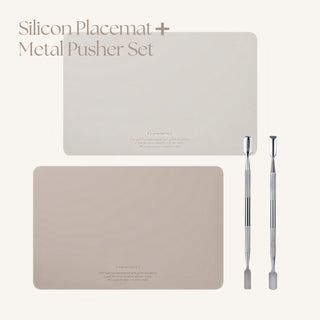 Lucanus Metal Pusher + Silicon Placemat Bundle