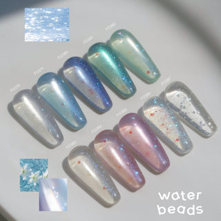 F Gel Waterbeads Collection – 8 Magnetic + 2 Glitter Colors
