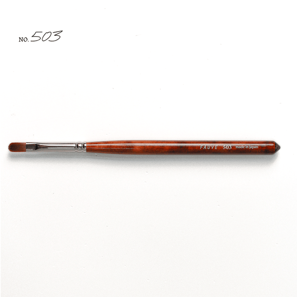 Fauve Oval Brush-503