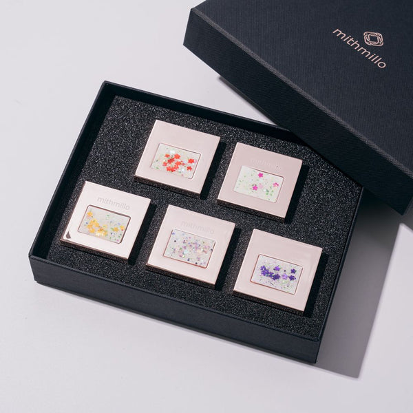Mithmillo Cake Gel Flower Collection - 5 Glitter Set