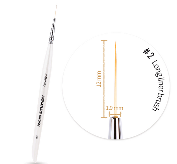 Mithmillo Signature Brush #2 Long Liner