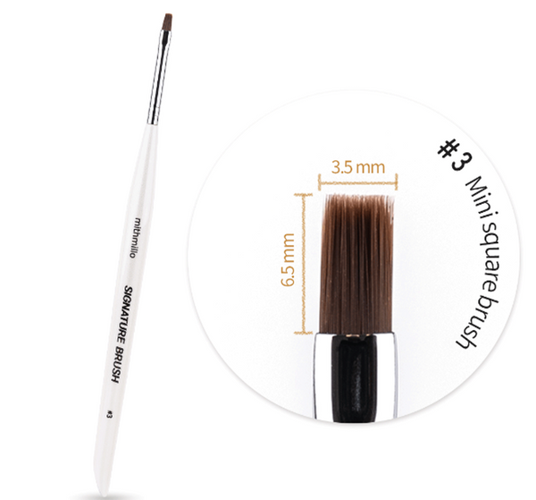 Mithmillo Signature Brush #3 Mini Square