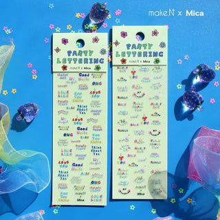 Make.NXMica Party Lettering Stickers - 2