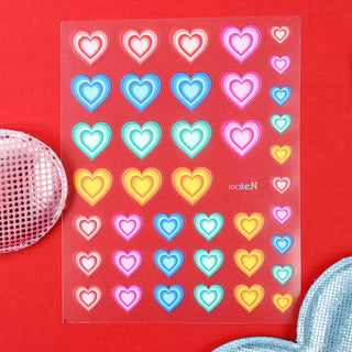 Make.N Heart Beam Stickers - 2