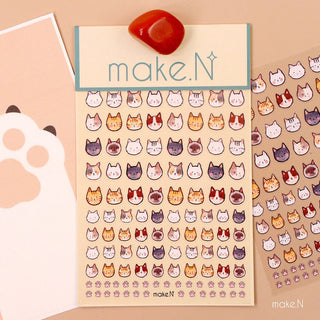Make.N Neko Stickers - 1