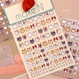 Make.N Neko Stickers - 3