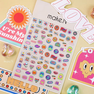 Make.N Kitsch Patch Stickers - 2
