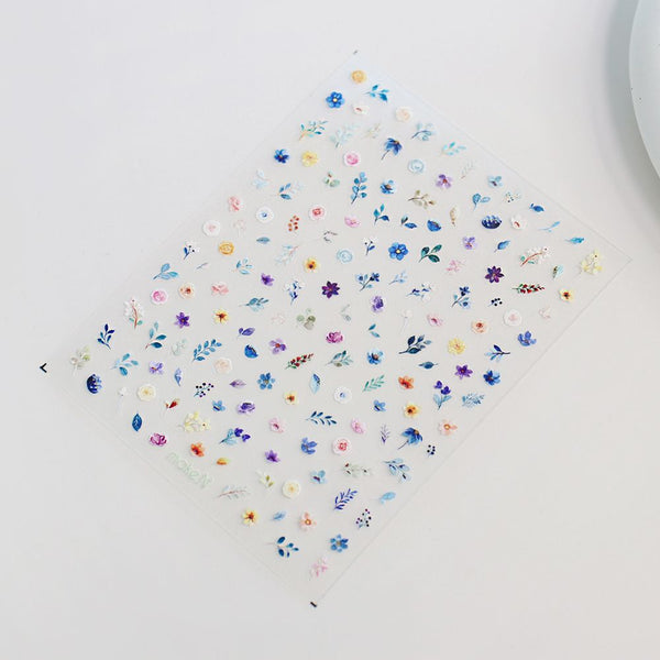 Make.N Spring Flower Nail Stickers