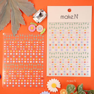 Make.N Embo Pastel Daisy Stickers - 2