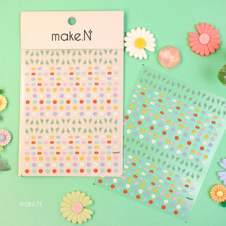 Make.N Embo Pastel Daisy Stickers - 3
