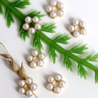 Make.N Pearl Mini Flower___Charm148 - 1