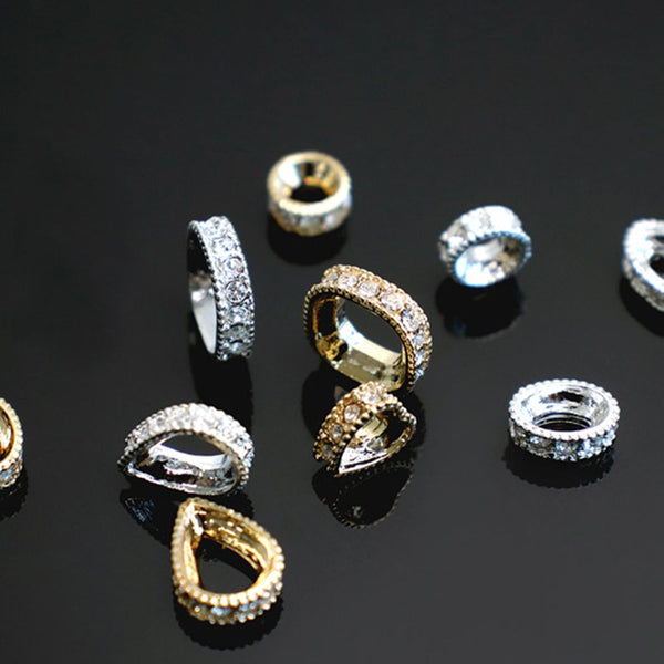 Make.N Nail Charm53 - V-Cut Cover Ring (5 types)