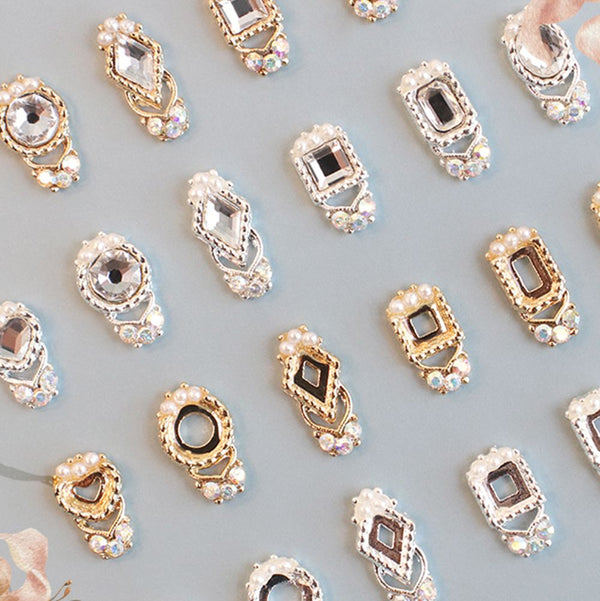Make.N Nail Charm48 - Mini Swan Lake Collection (6 types)
