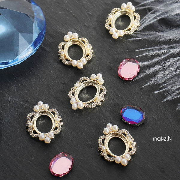 Make.N Crystal Charm21 - Helene Mirror Frame