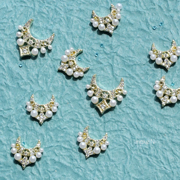 Make.N Crystal Charm31 - Pearl Queen Necklace