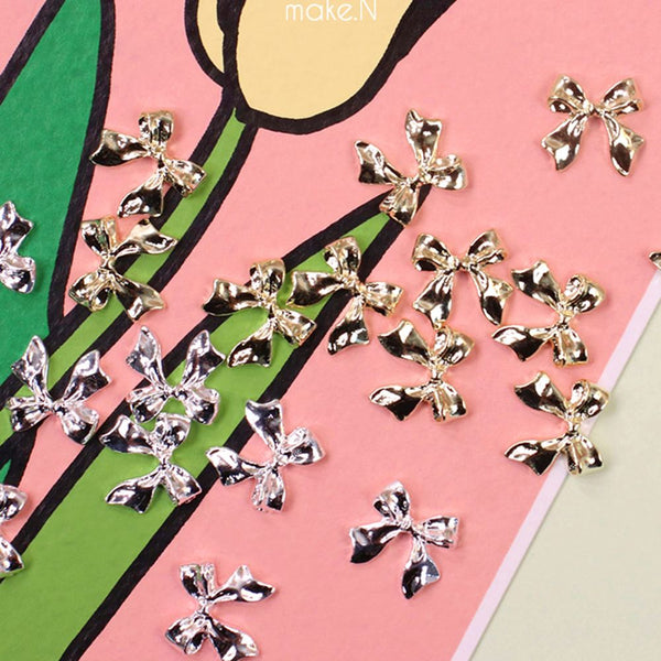 Make.N Crystal Charm37 - A Little Princess Metal Ribbon (2 color)