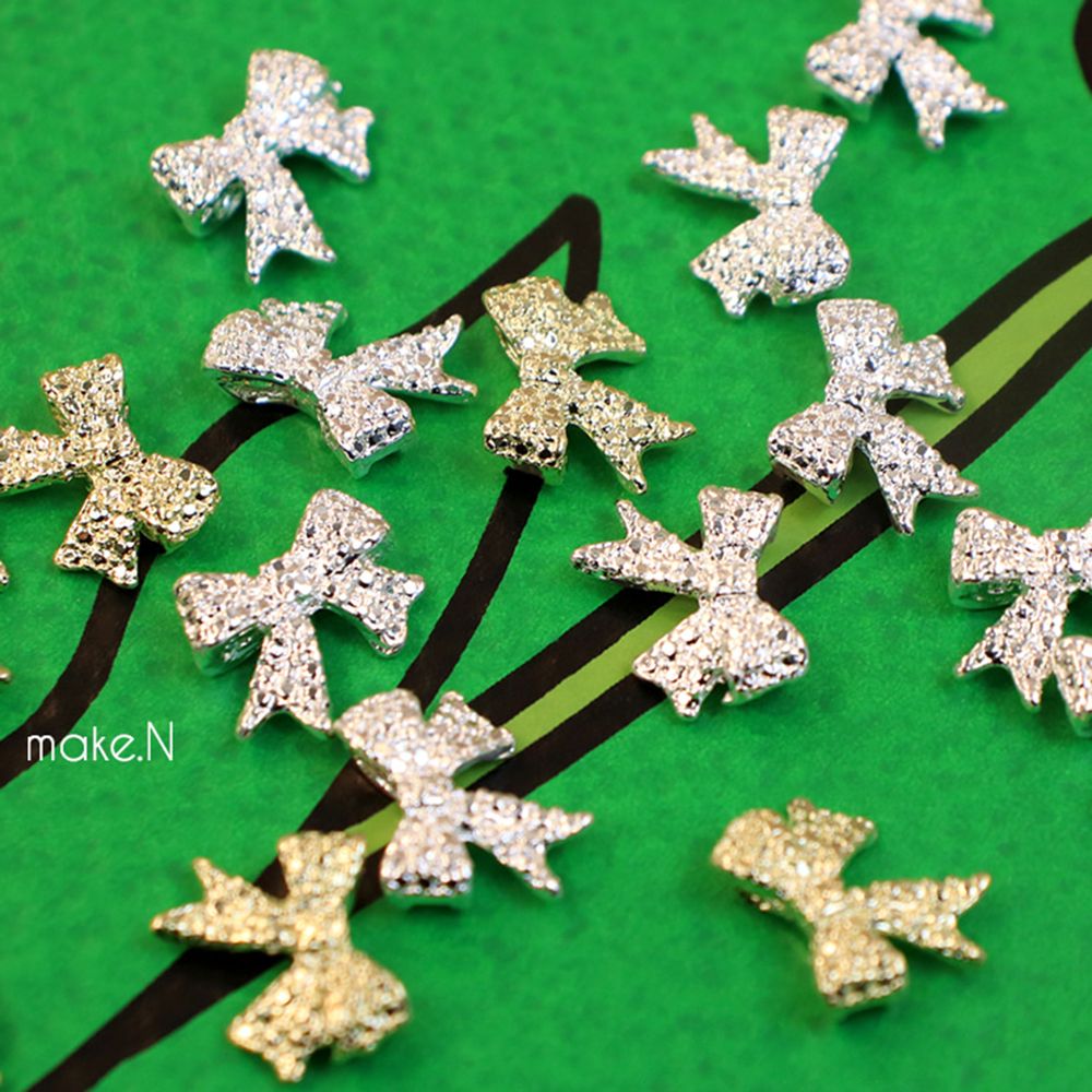 Make.N Crystal Charm43 - Embossed Metal Ribbon (2 color) - 1