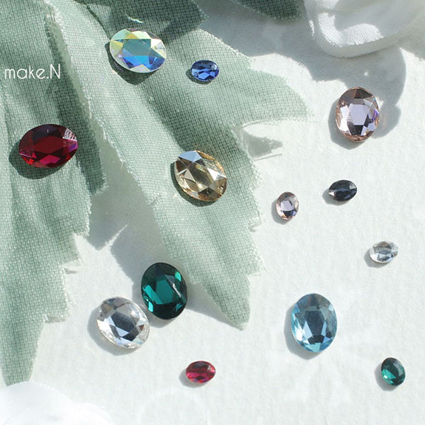 Make.N Swarovski Stone01 - Oval Flat Back (2603)