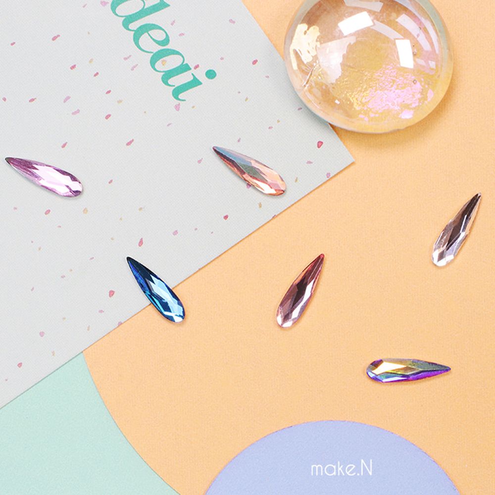 Make.N Swarovski Raindrop Flat Back Stone (2304) - 1