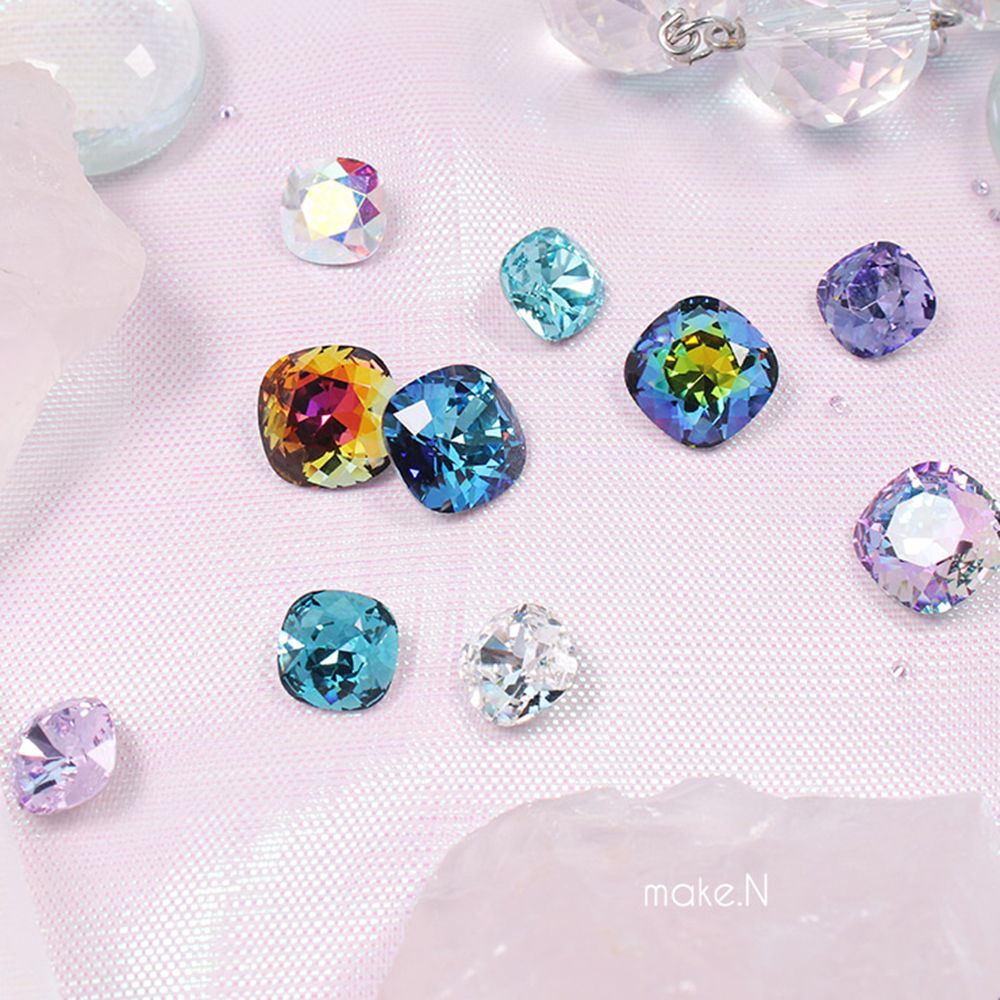 Make.N Swarovski Square Cushion Cut Fancy Stone (4470) - 1