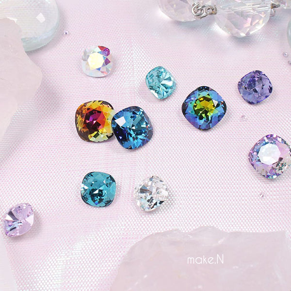 Make.N Swarovski Stone20 - Square Cushion Cut Fancy (4470)