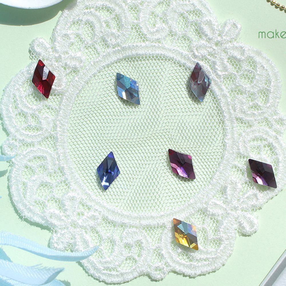 Make.N Swarovski Rhombus Flat Back Stone (2709) - 1