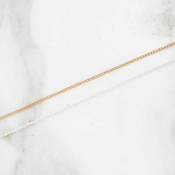 Make.N Chain Charm06 - Necklace 1mm (2 color)