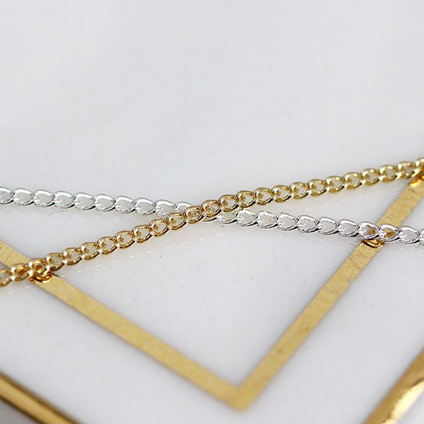 Make.N Chain Charm05 - Necklace 0.8mm (2 color)