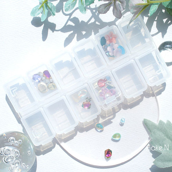 Make.N 12 Grids Charm Storage Case
