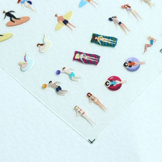 Make.N Summer Holidays Nail Stickers - 3