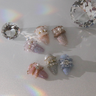 Show me  SWANKY Collection - 6 reflective glitter Set - 8