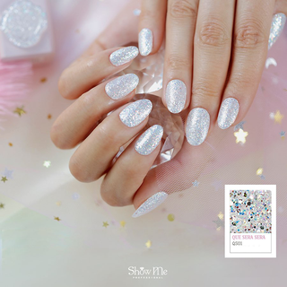 Show me Gel Que Sera Sera Collection - 6 Glitter Set - 3