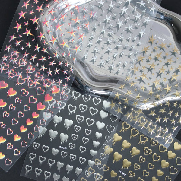Make.N Metallic Nail Stickers (2 types)