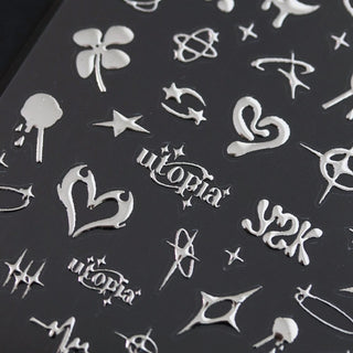 Make.N X ASHOP Planet:A Nail Stickers - 3