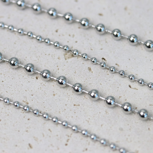 Make.n Chain Charm09 - Casual Silver Charm Chain