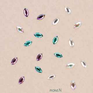 Make.N Swarovski Stone23 - Navette Flat (2200) - 1