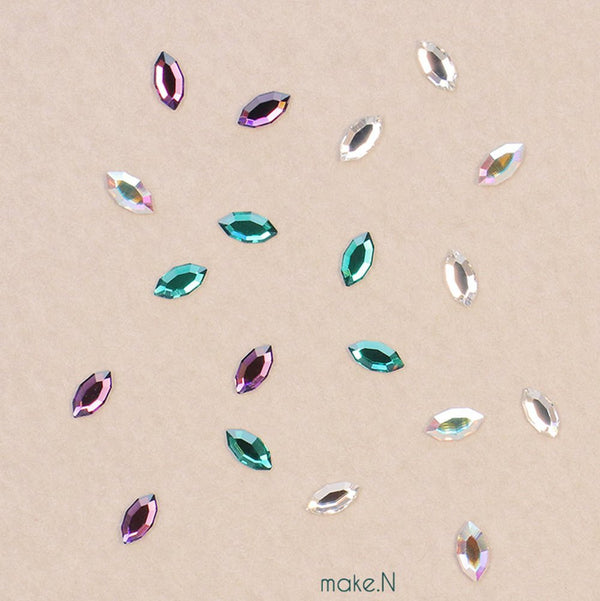 Make.N Swarovski Stone24 - Navette Flat (2200)