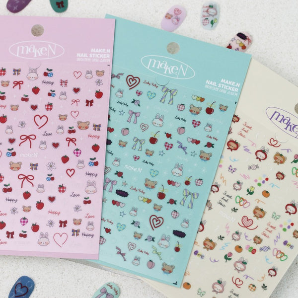 Make.N Make Sweet Day Nail Stickers