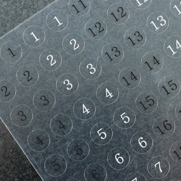 Make.N Numbering Stickers
