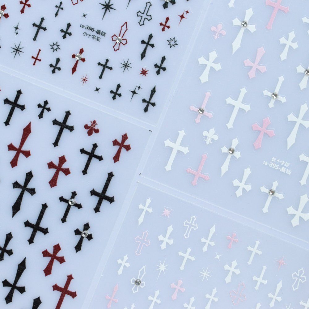 Make.N Cubic Cross Sticker – Zillabeau