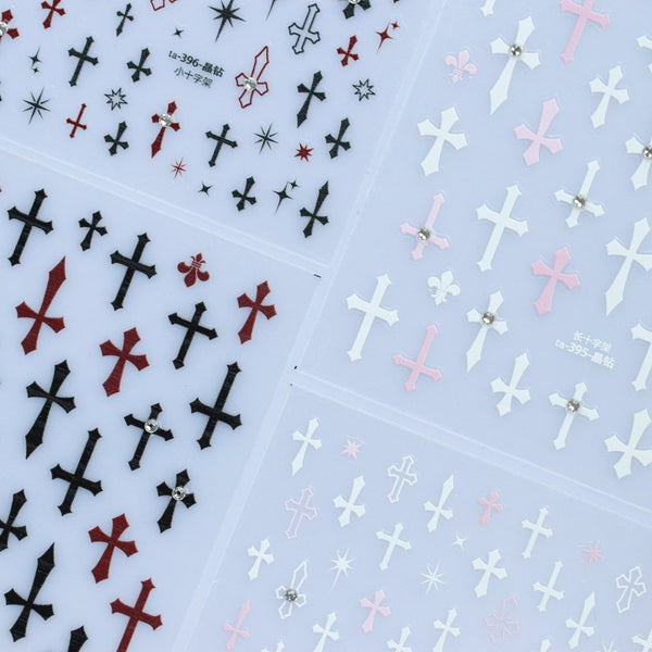 Make.N Cubic Cross Sticker