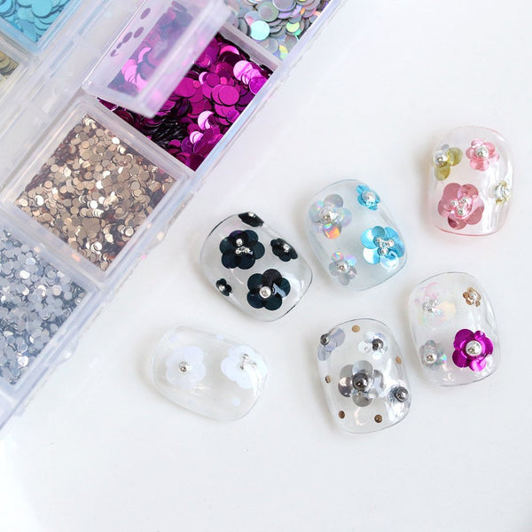 Make.N Coloring Sequin Glitter Set