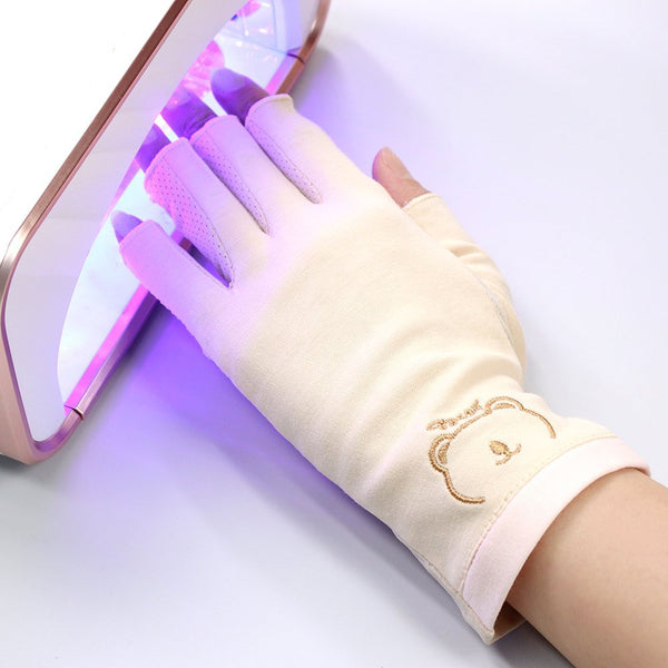 Make.N Bear Lamp UV Protection Nail Gloves