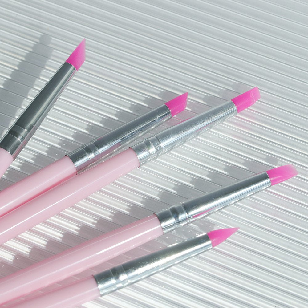 Make.N Soft Silicone Brush 5Type