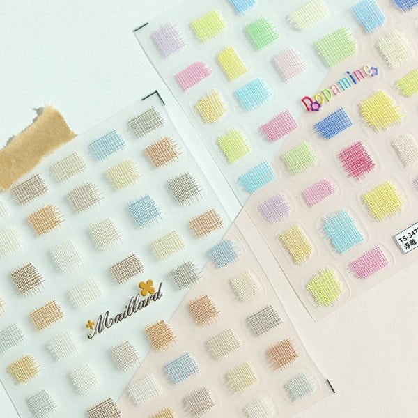 Make.N Fabric Piece Stickers