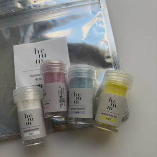 Henum Layered Lace Film Set (4 Colors)